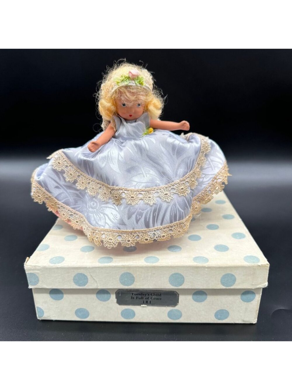Vintage Nancy Ann Storybook Doll 181 Tuesdays Child Dolls of the Day Bisque